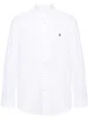 Polo Ralph Lauren Polo Pony-embroidered Long-sleeve Shirt In White