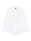 Polo Ralph Lauren Timeless White Shirt With Signature Polo Pony Motif In White
