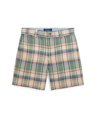 Polo Ralph Lauren Kids' Toddler And Little Boys Bedford Madras Shorts
