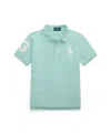 Polo Ralph Lauren Toddler And Little Boys Big Pony Cotton Mesh Polo Shirt In Parakeet