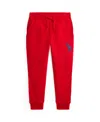 Polo Ralph Lauren Toddler And Little Boys Big Pony Fleece Jogger Pants In Red