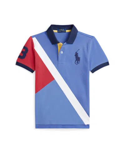 POLO RALPH LAUREN TODDLER AND LITTLE BOYS BIG PONY MESH POLO SHIRT