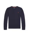 Polo Ralph Lauren Big Boys Cable- Knit Sweater In Rl Navy