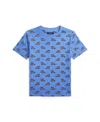 Polo Ralph Lauren Toddler And Little Boys Car-print Jersey T-shirt In Woody Toss Print