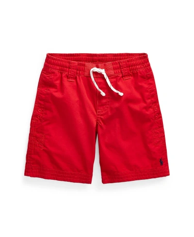 Polo Ralph Lauren Kids' Toddler And Little Boys Chino Drawstring Shorts In Rl  Red