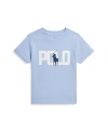 POLO RALPH LAUREN TODDLER AND LITTLE BOYS COLOR-CHANGING LOGO COTTON JERSEY T-SHIRT