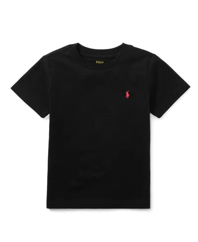 Polo Ralph Lauren Kids' Toddler & Little Boys Cotton Cotton Jersey T-shirt In Black