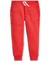Polo Ralph Lauren Toddler And Little Boys Cotton Fleece Jogger In Rl2000 Red