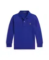 Polo Ralph Lauren Big Boys Cotton Mesh Long Sleeve Polo Shirt