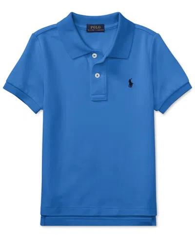 POLO RALPH LAUREN TODDLER AND LITTLE BOYS COTTON MESH POLO SHIRT