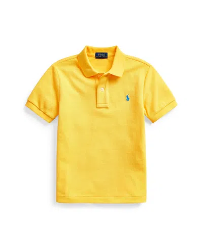 POLO RALPH LAUREN TODDLER AND LITTLE BOYS COTTON MESH POLO SHIRT