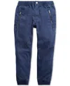 Polo Ralph Lauren Little Boy's Cotton Poplin Jogger Pants In Newport Navy