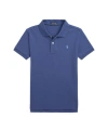 Polo Ralph Lauren Polo Pony-embroidered Cotton Polo Shirt In Beach Royal