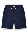 Polo Ralph Lauren Toddler And Little Boys Drawstring Fleece Shorts In Refined Navy