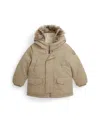 Polo Ralph Lauren Toddler And Little Boys Faux-fur-trim Down Parka In Brown