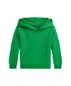 Polo Ralph Lauren Fleece Hoodie In Stem