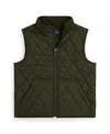 Polo Ralph Lauren Toddler And Little Boys Fleece-lined Quilted Vest In Green