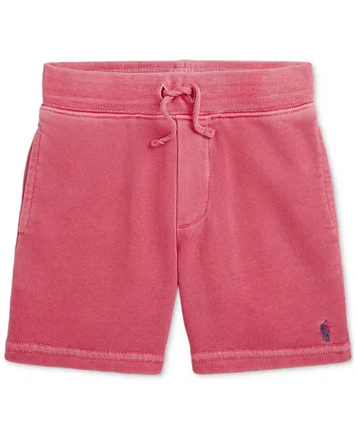 Polo Ralph Lauren Kids' Toddler & Little Boys French Terry Drawstring Shorts In Red