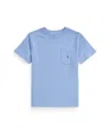 Polo Ralph Lauren Polo Pony-embroidered T-shirt In Blue