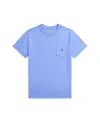 Polo Ralph Lauren Big Boys Jersey Pocket T-shirt In Harbor Island Blue