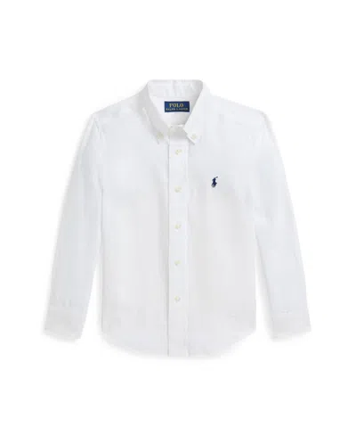 POLO RALPH LAUREN TODDLER AND LITTLE BOYS LINEN SHIRT