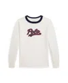 Polo Ralph Lauren Ralph Lauren Logo Cotton Long-sleeve Tee In White