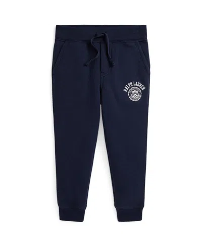 POLO RALPH LAUREN TODDLER AND LITTLE BOYS 2-7 LOGO FLEECE JOGGER PANTS