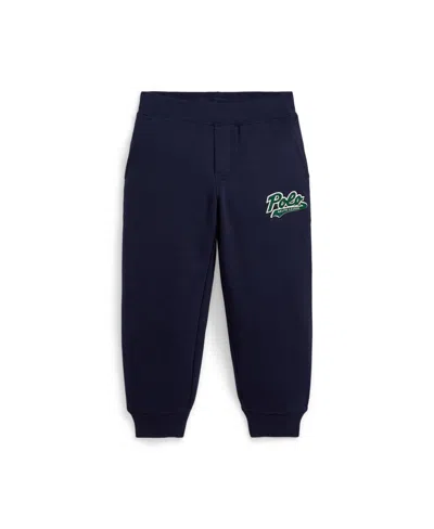 Polo Ralph Lauren Kids' Toddler And Little Boys Logo Fleece Joggers In Blue