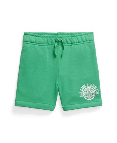 POLO RALPH LAUREN TODDLER AND LITTLE BOYS LOGO FRENCH TERRY SHORTS