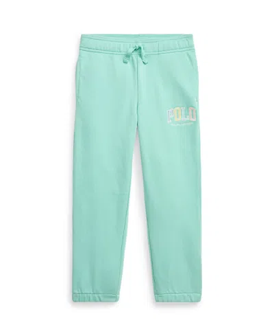 Polo Ralph Lauren Kids' Toddler And Little Boys Logo French Terry Sweatpant In Bayside Green