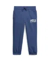 Polo Ralph Lauren Toddler And Little Boys Logo French Terry Sweatpant In Light Navy