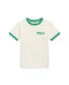 Polo Ralph Lauren Logo Cotton Jersey T-shirt In White