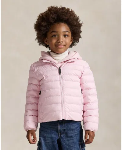 Polo Ralph Lauren Kids' Toddler And Little Boys P-layer 2 Packable Quilted Jacket In Animal Print