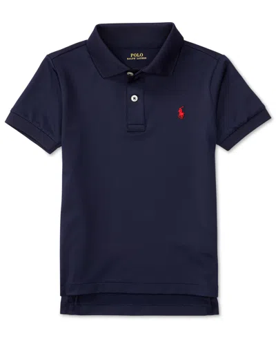 POLO RALPH LAUREN TODDLER AND LITTLE BOYS PERFORMANCE JERSEY POLO SHIRT