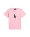 Polo Ralph Lauren Polo Pony Print T-shirt In Course Pink