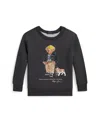 Polo Ralph Lauren Kids Polo Bear Crewneck Sweatshirt In Multi