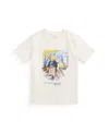 Polo Ralph Lauren Boys' Polo Bear Crewneck Cotton-jersey T-shirt Nevis