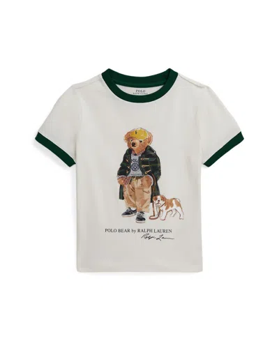 POLO RALPH LAUREN TODDLER AND LITTLE BOYS POLO BEAR RINGER T-SHIRT
