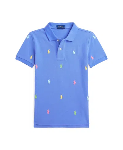 POLO RALPH LAUREN TODDLER AND LITTLE BOYS POLO PONY MESH POLO SHIRT