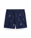 POLO RALPH LAUREN TODDLER AND LITTLE BOYS POLO PREPSTER EMBROIDERED CHINO SHORTS