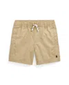 Polo Ralph Lauren Toddler And Little Boys Pull-on Twill Shorts In Classic Khaki