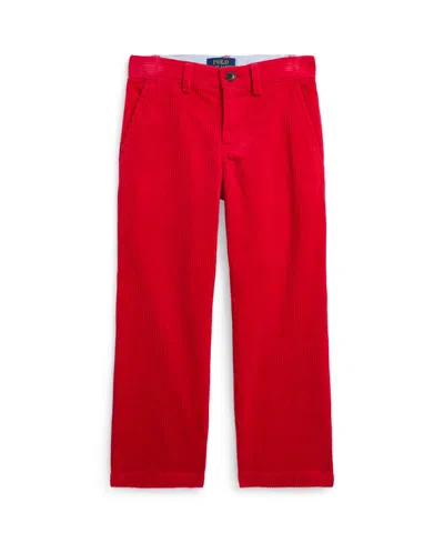 Polo Ralph Lauren Toddler And Little Boys Straight Fit Corduroy Pants In Rl 2000 Red