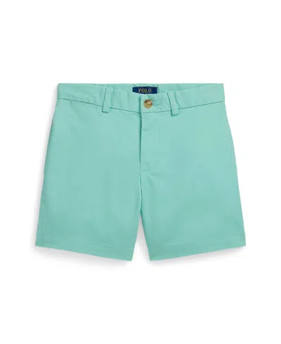 POLO RALPH LAUREN TODDLER AND LITTLE BOYS STRAIGHT FIT FLEX ABRASION TWILL SHORTS
