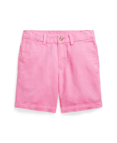 Polo Ralph Lauren Kids' Toddler And Little Boys Straight Fit Shorts In Laguna Pink