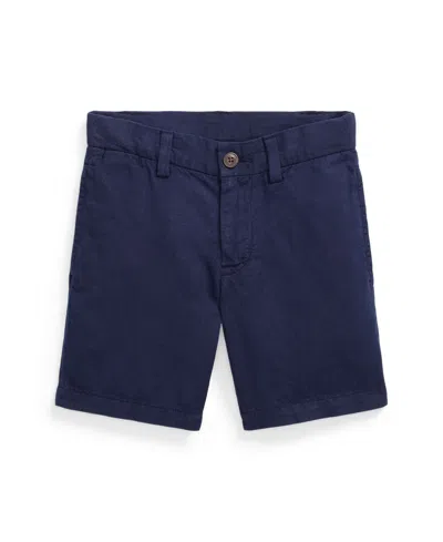Polo Ralph Lauren Kids' Toddler And Little Boys Straight Fit Shorts In Newport Navy