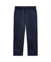 Polo Ralph Lauren Baby Boys Cotton Snug Twill Pant In Aviator Navy