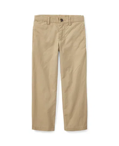 Polo Ralph Lauren Babies' Toddler And Little Boys Straight Fit Twill Pant In Classic Khaki