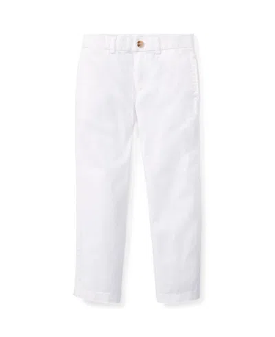 Polo Ralph Lauren Babies' Toddler And Little Boys Straight Fit Twill Pant In White