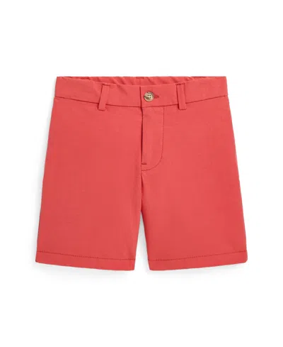 Polo Ralph Lauren Kids' Toddler And Little Boys Stretch Shorts In Nantucket Red