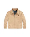 Polo Ralph Lauren Bayport Cotton Bomber Jacket In Cafe Tan
